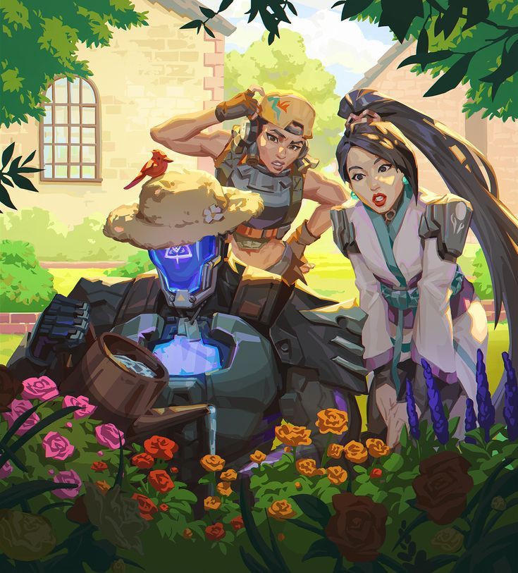 Valorant agents (with Vyse)