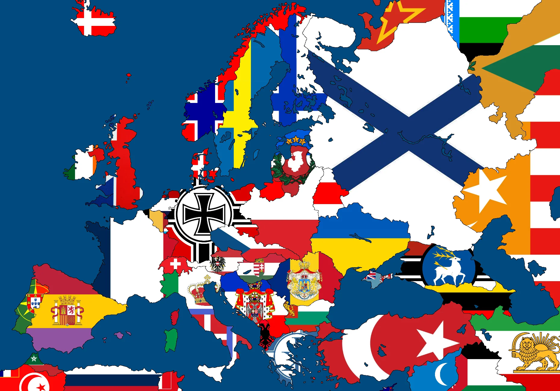Goofy ahh Flags aesthetic tournament