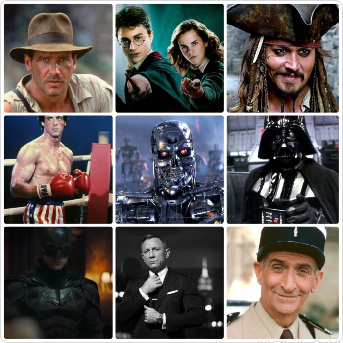 Personnages films/séries