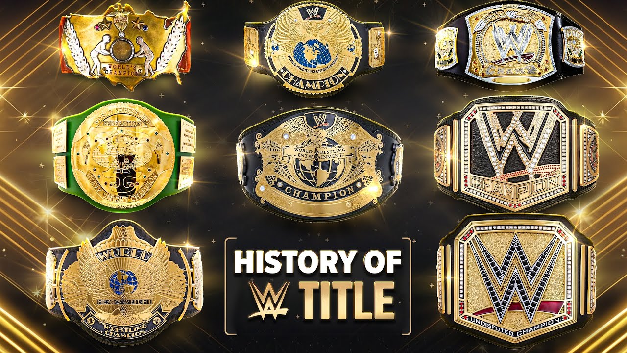 WWE Titles all time. for: Slam.Saurus