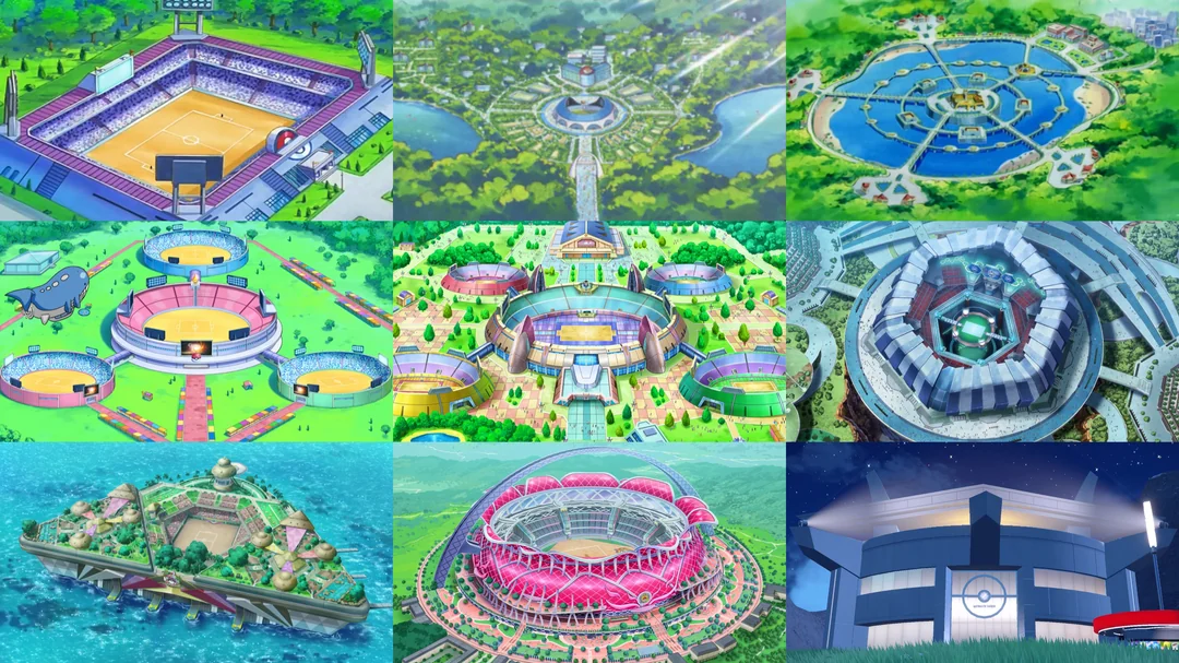 Pokemon Gym Leaders/Elite Four/Champions