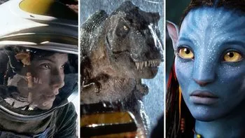 Créatures et Robots de film de science fiction