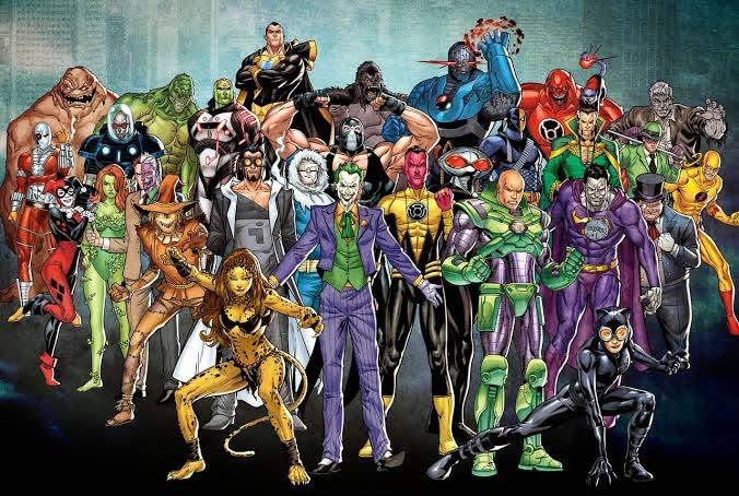 Vilões da Universo DC