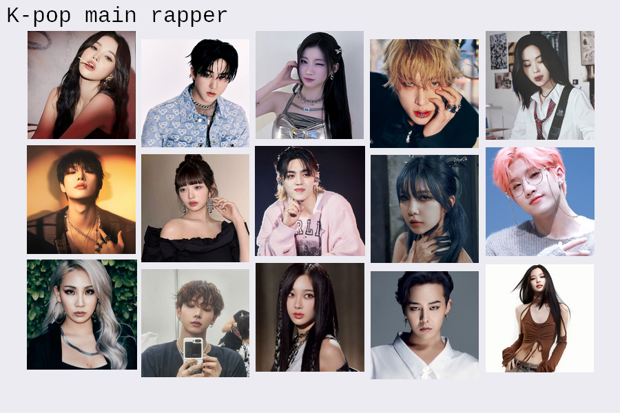 K-pop main rapper