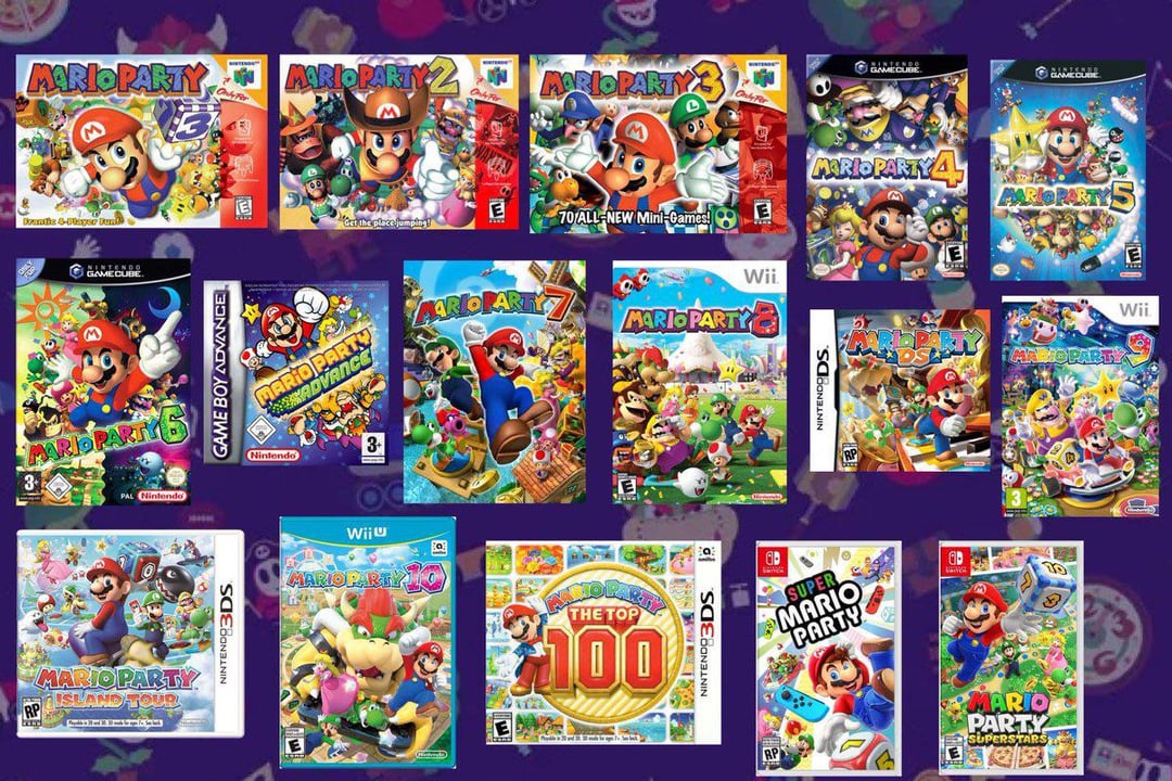 Mario Party playable characters