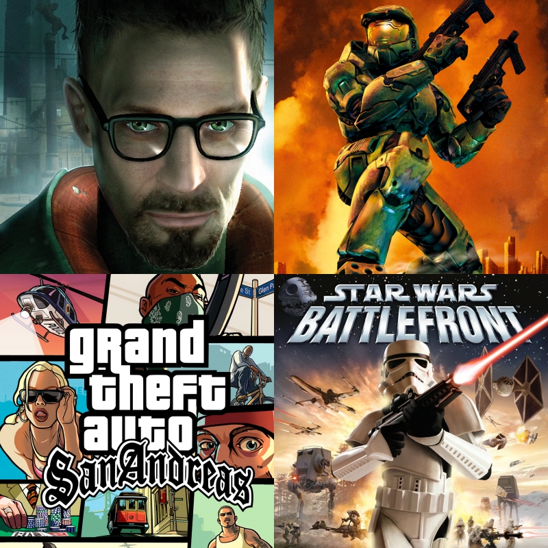 BEST EARLY 2000s GAMES
