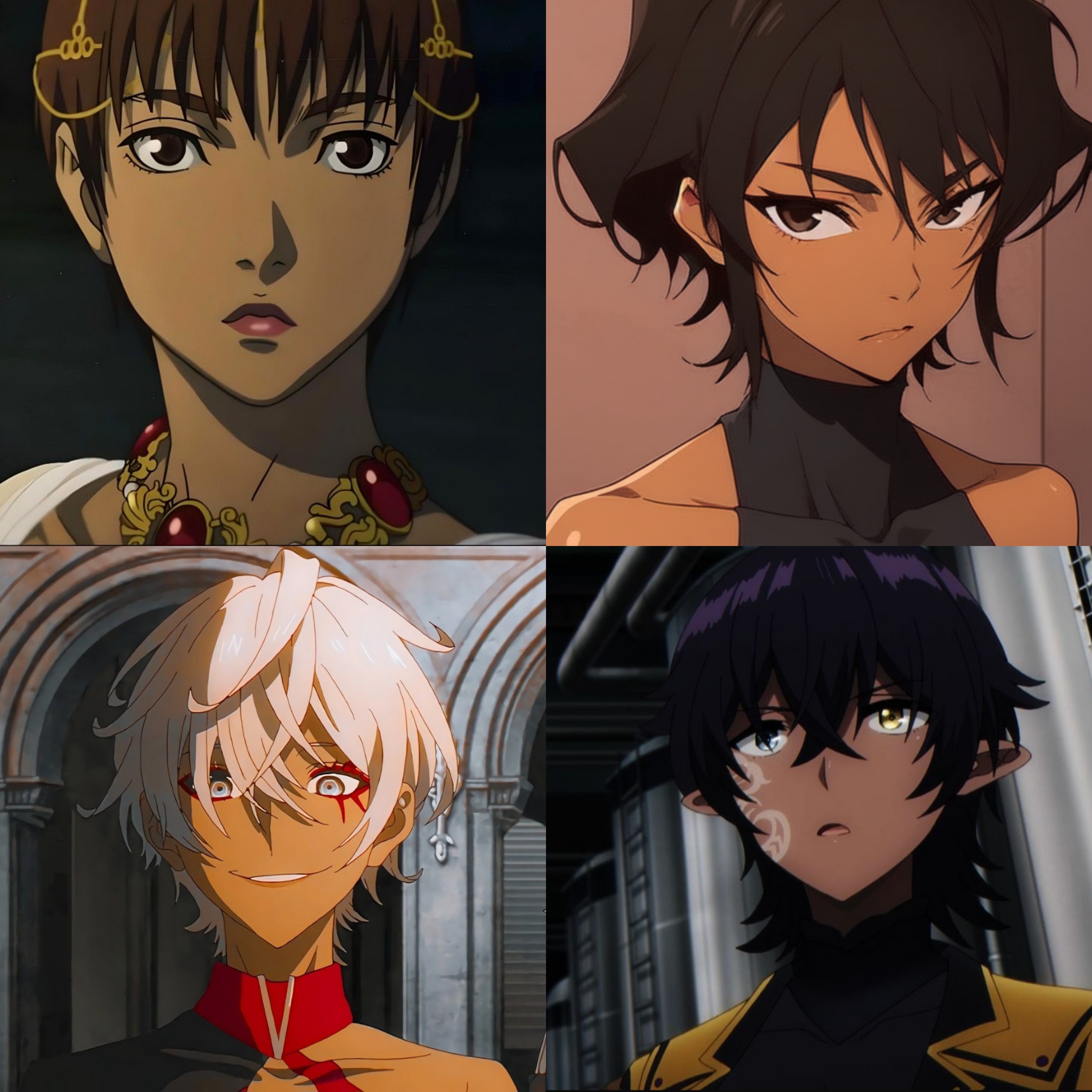 Tomboy anime characters