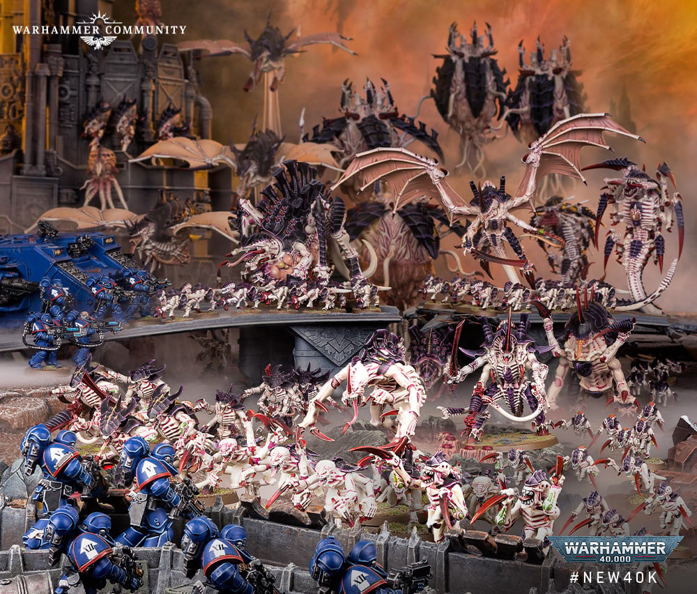 Warhammer40k Tyranids Model for สมาชม