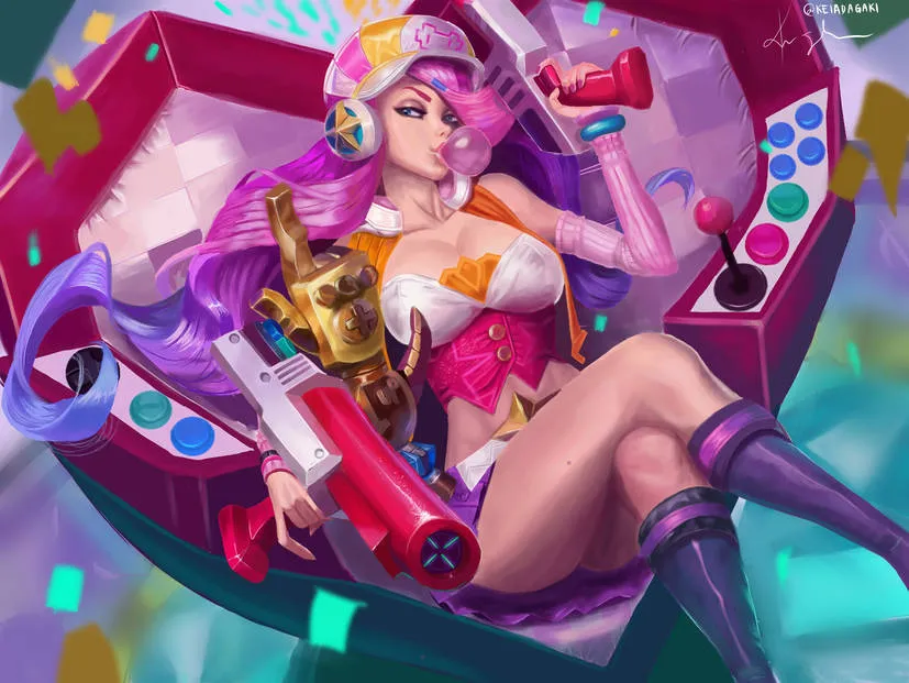 Hottest female characters in league of legends