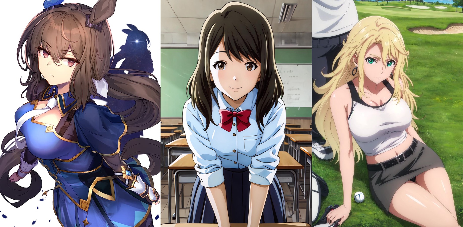 Anime Sportswoman Waifus
