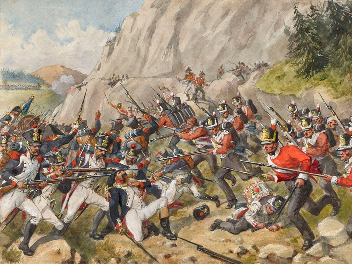 Mountaineering in Napoleonic War