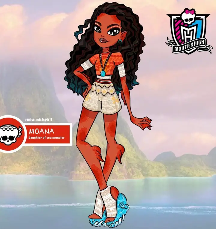 Personnages Disney en Monster High