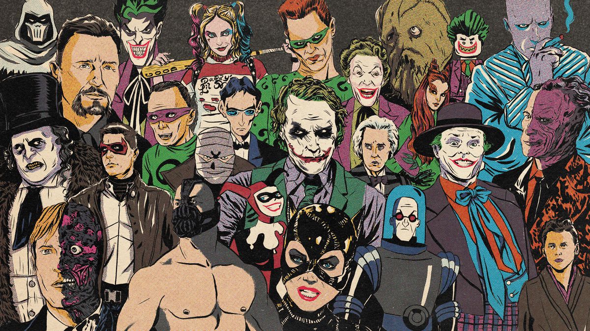 จัดดับ  ตัวร้าย Batman for สมาชม