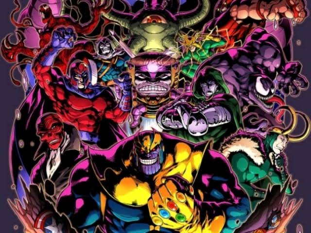 vilões do universo marvel
