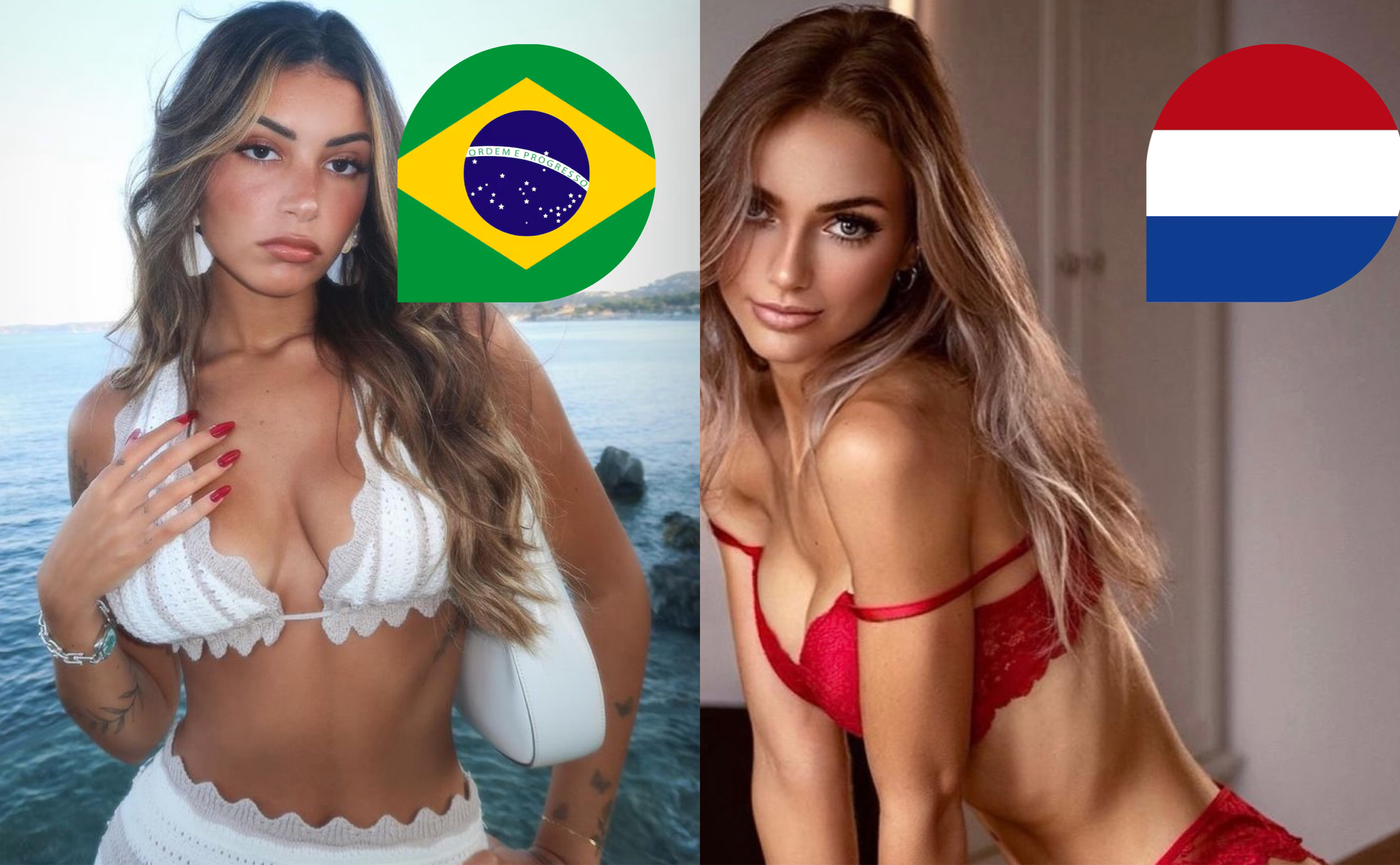 WC Hottest Woman: 🇧🇷 - 🇳🇱 (Groupe D)