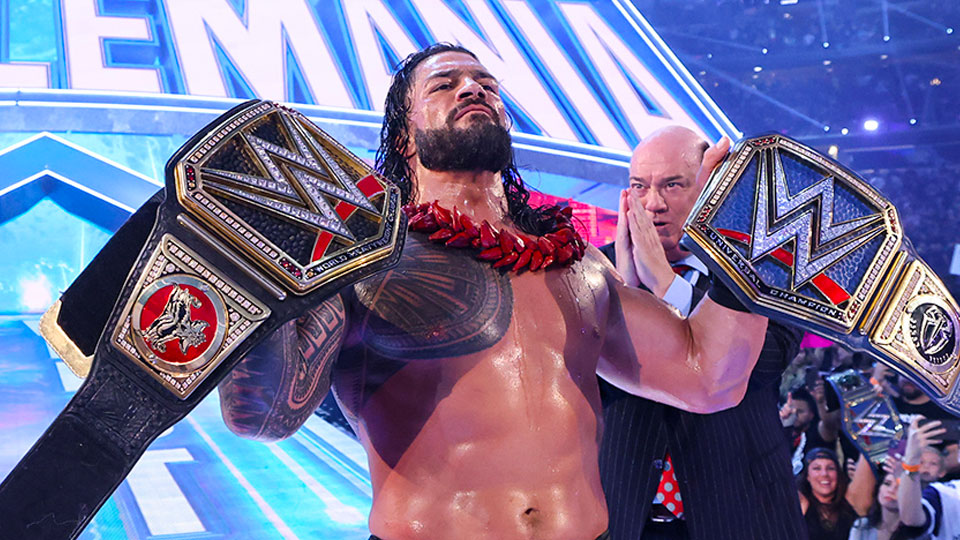 Roman Reigns Reign Matchs