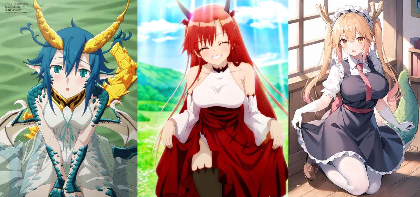 Anime Dragons Waifus