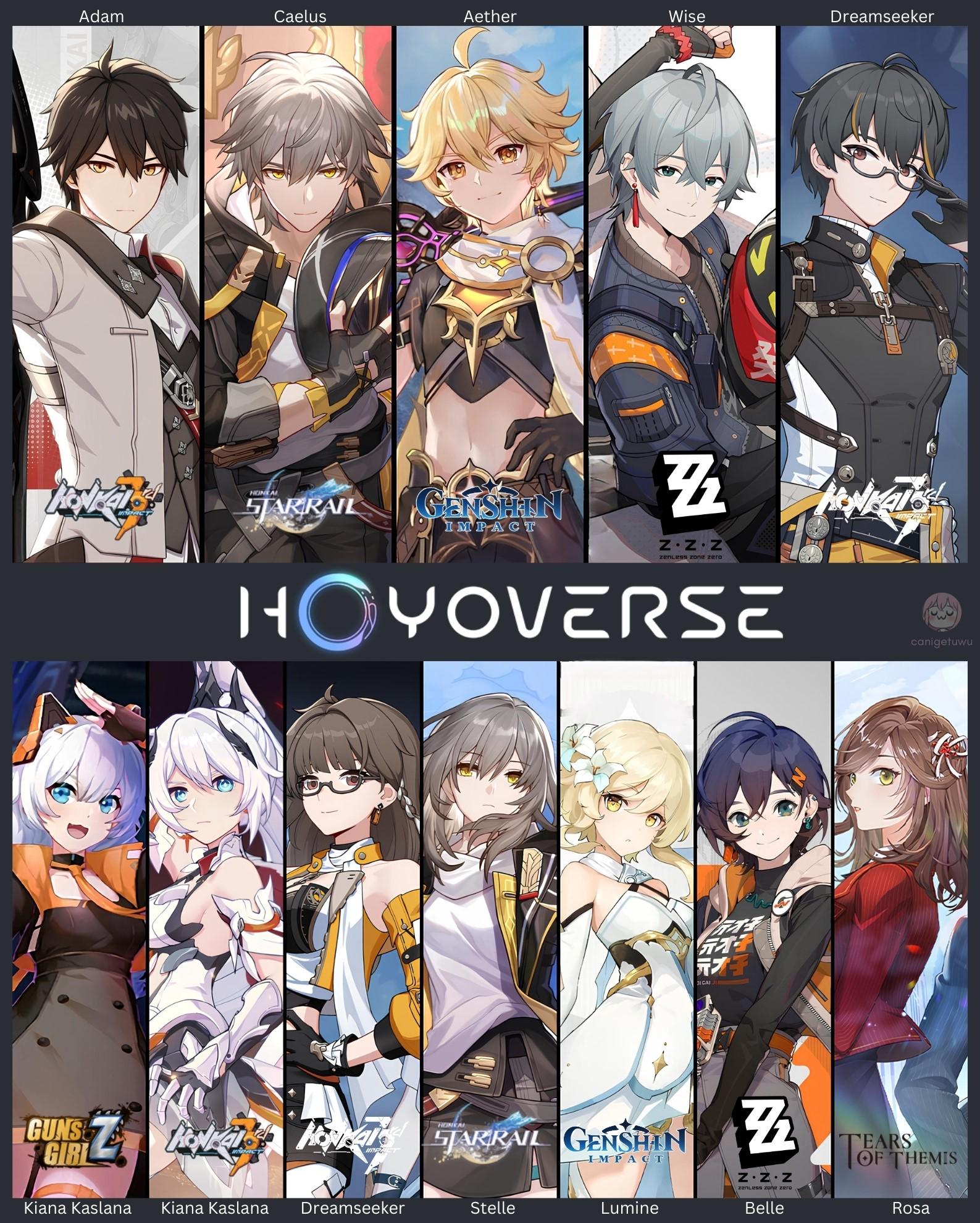 Song Hoyoverse with Lyrics