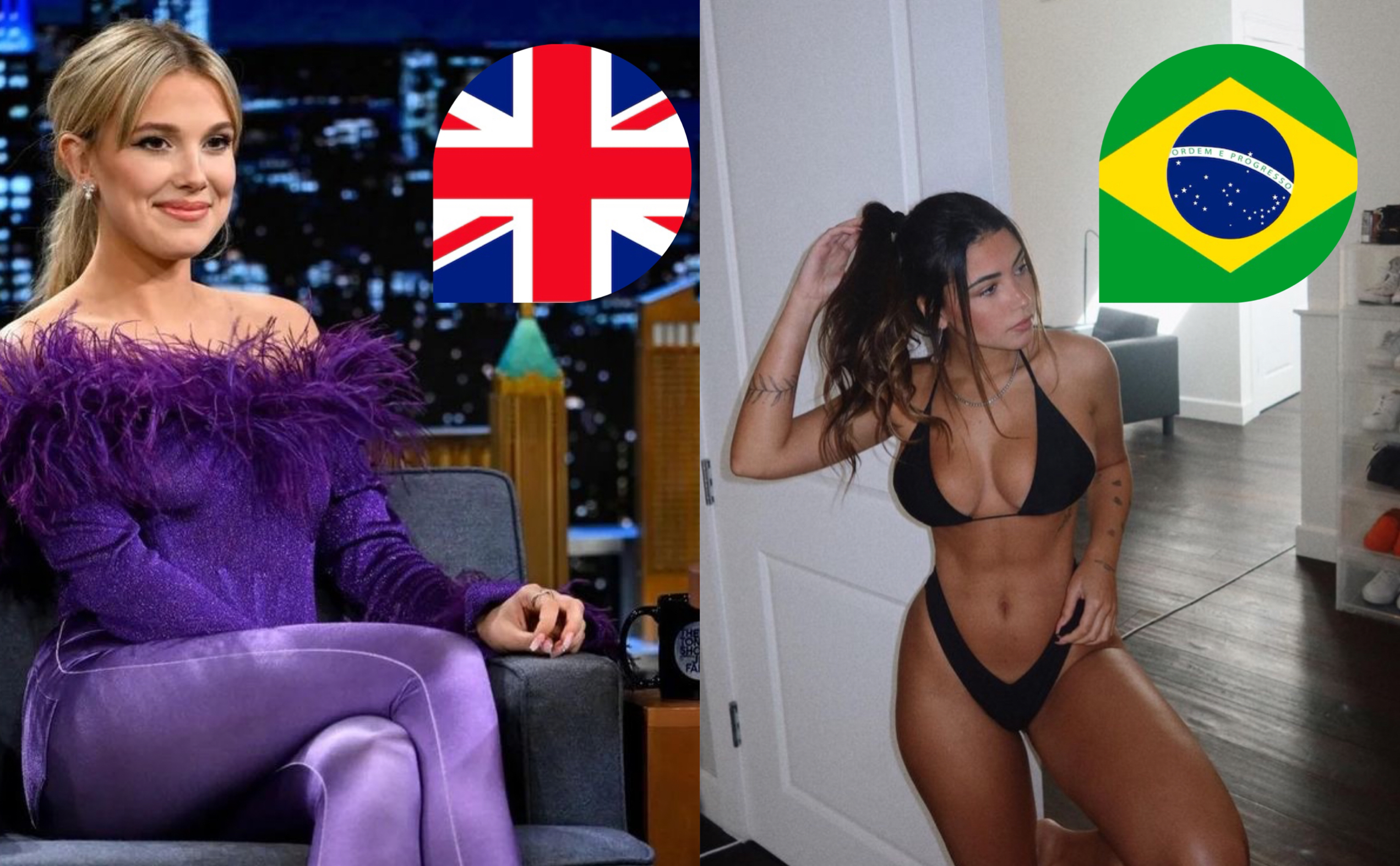 WC Hottest Woman: š¬š§-š§š· ( Round of 16 )