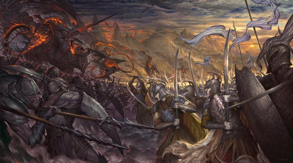 Strongest Characters Silmarillion/LOTR