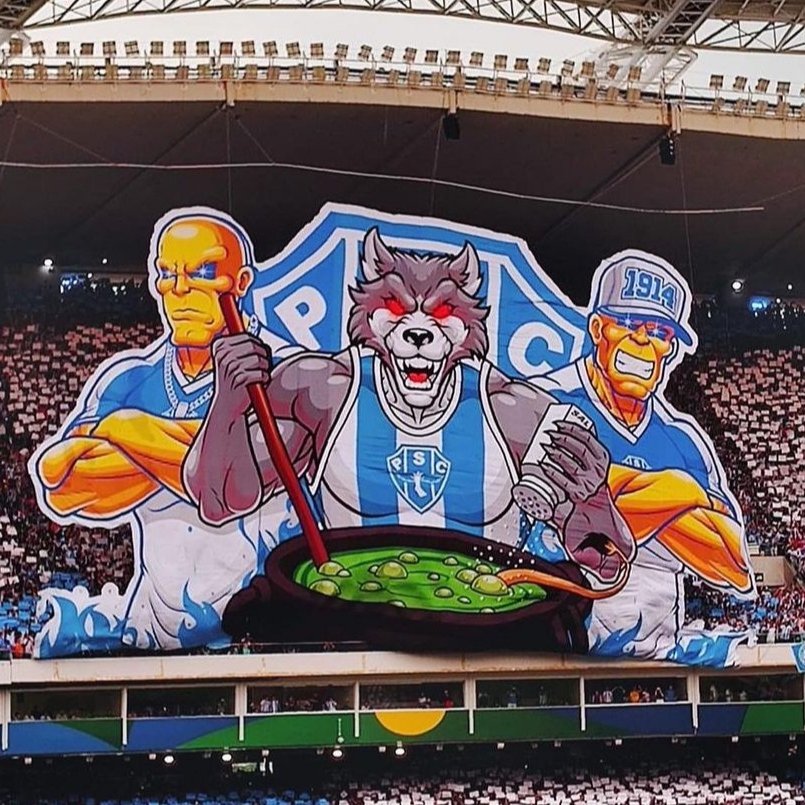 Mosaicos/bandeiroes futebol brasileiro