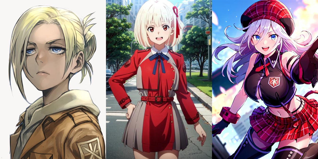 Anime Soldier Waifu