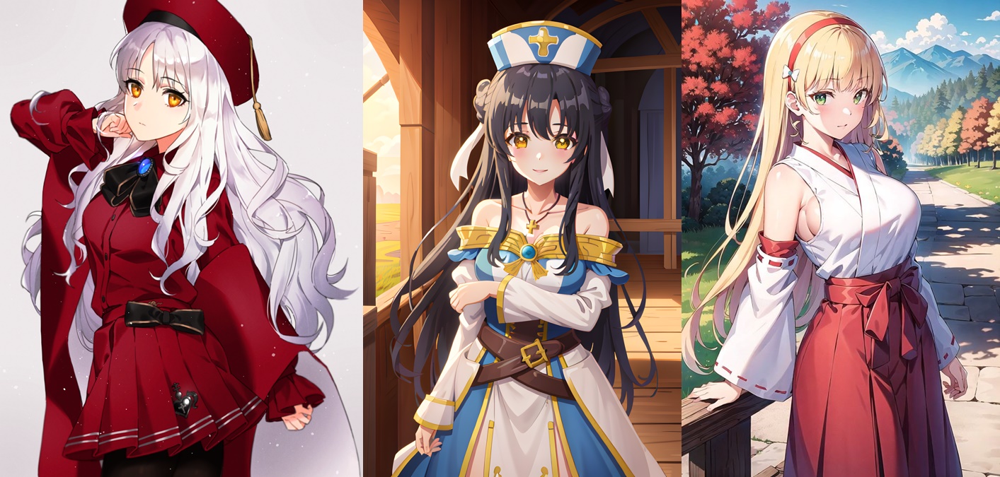 Anime Priestesses Waifus