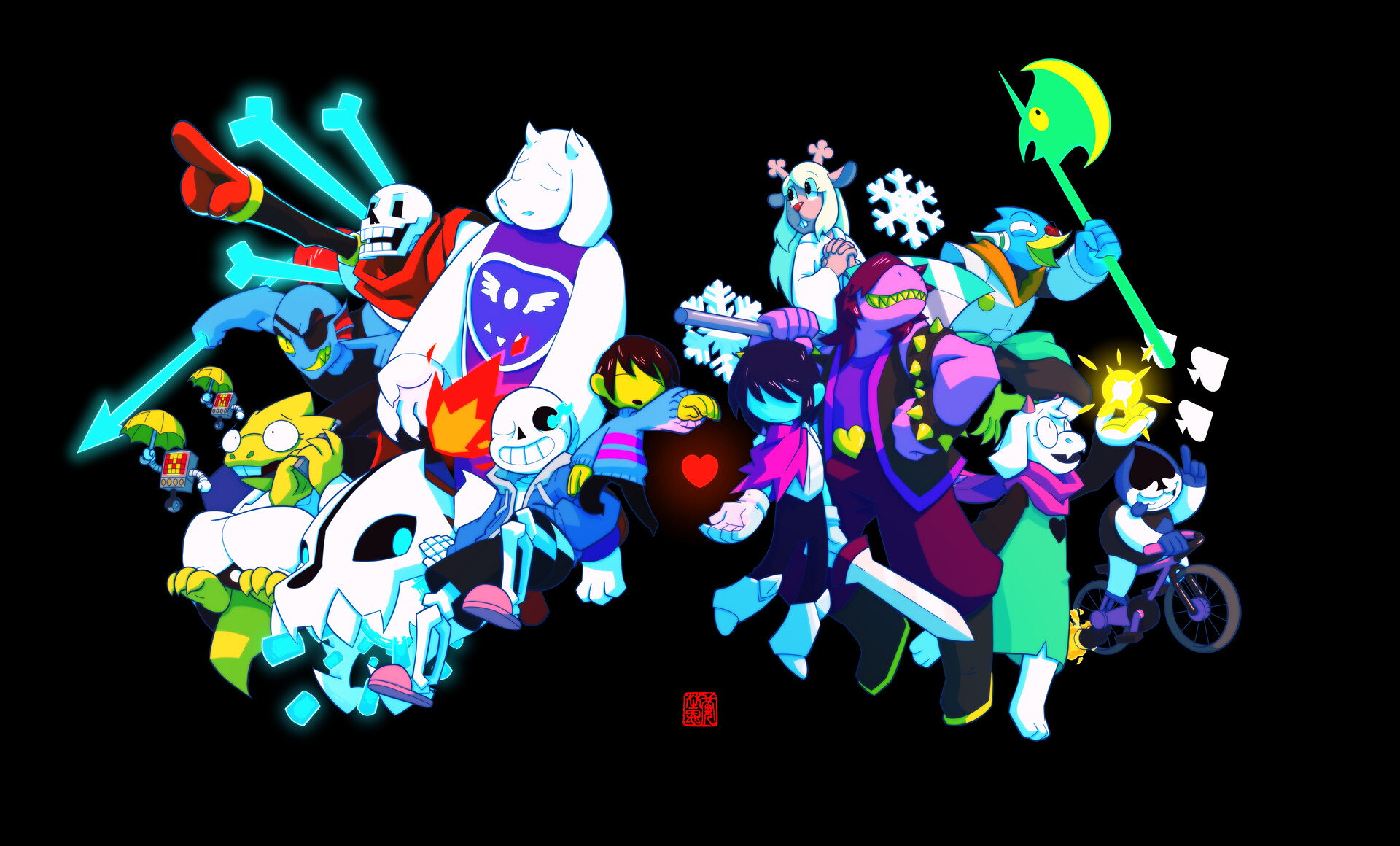 Best character of undertale and deltarune