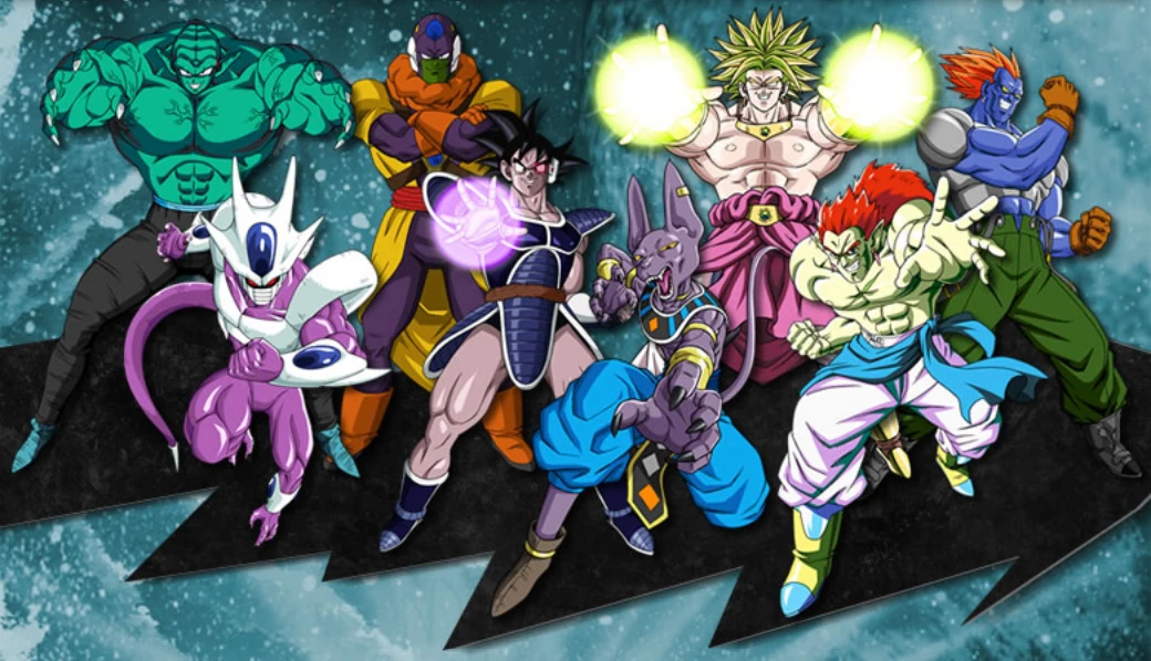 DRAGON BALL MOVIE VILLAINS