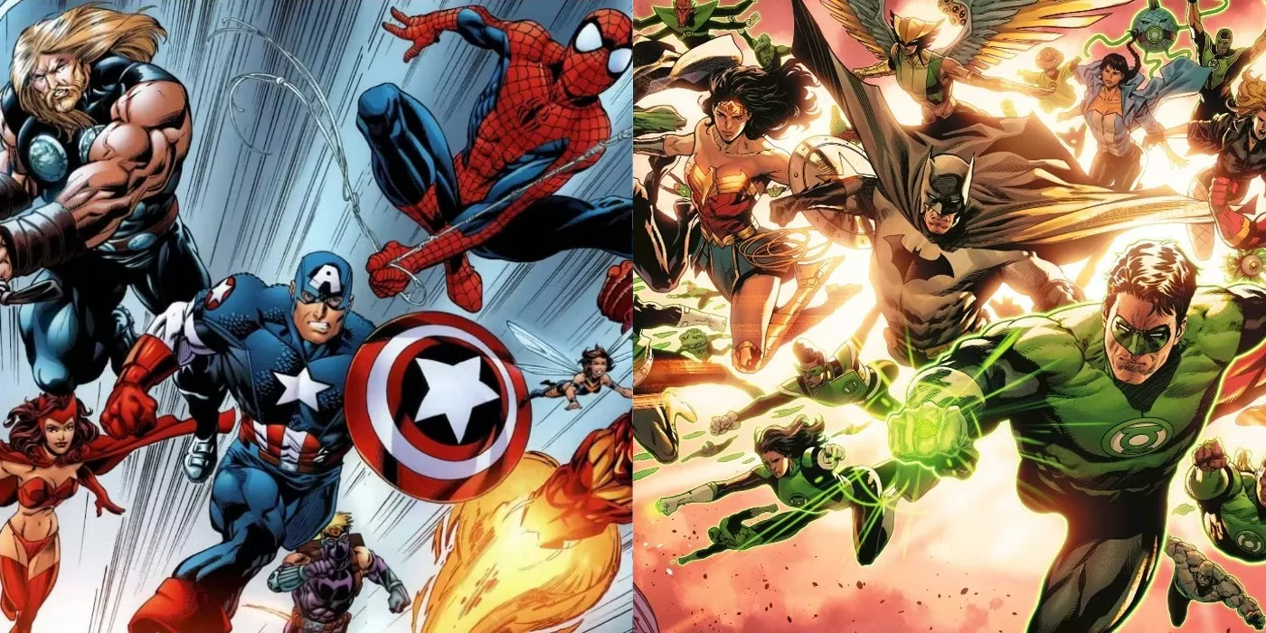 Marvel vs DC Comic