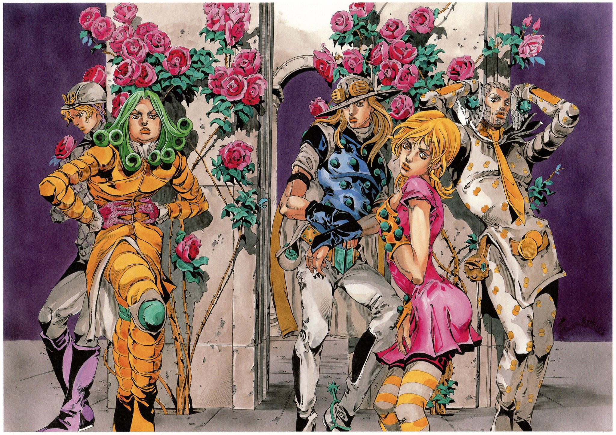 Steel Ball Run Characters