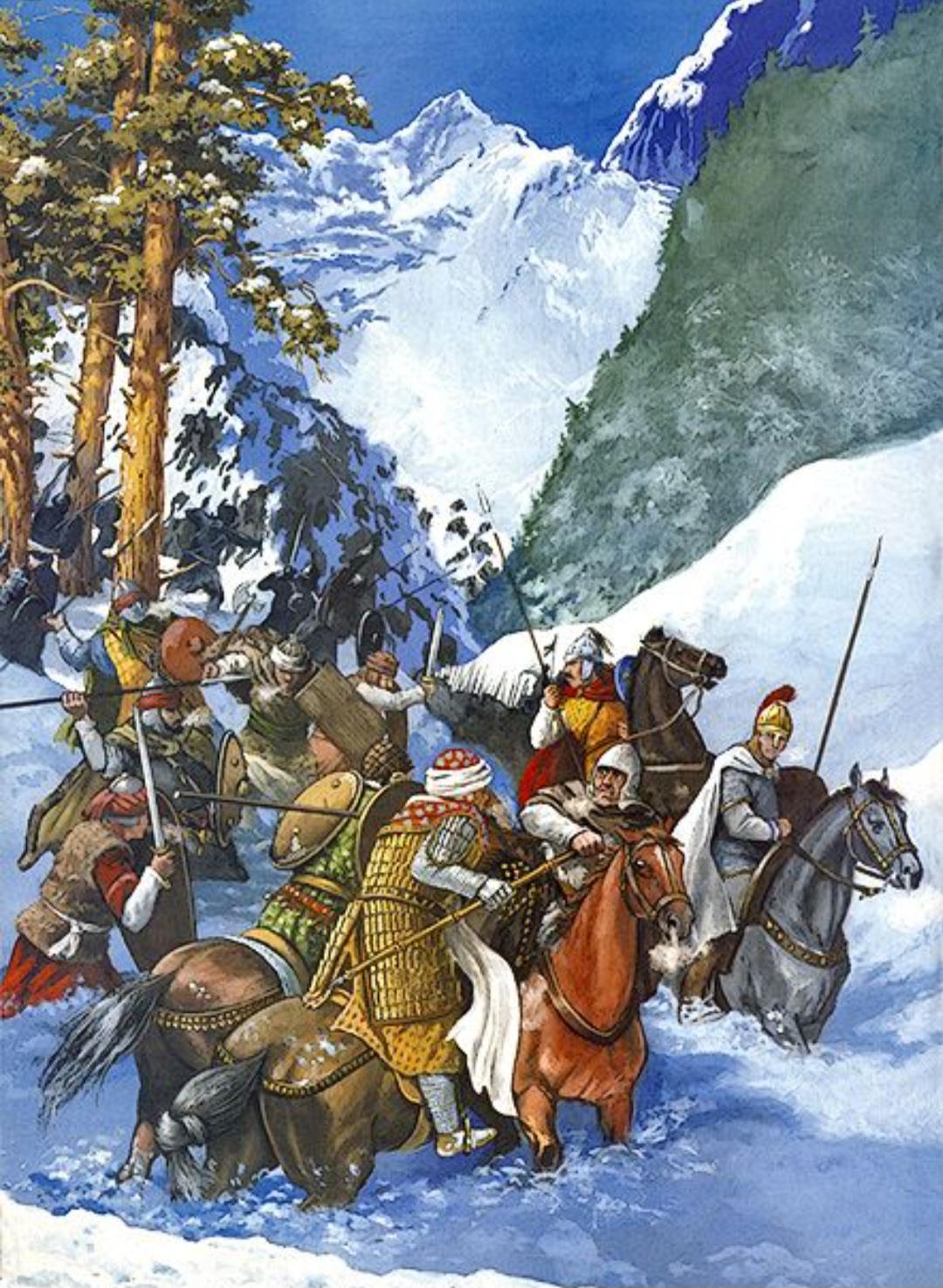 Mountaineering in the Middle Ages