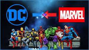 Marvel et DC comics personnage