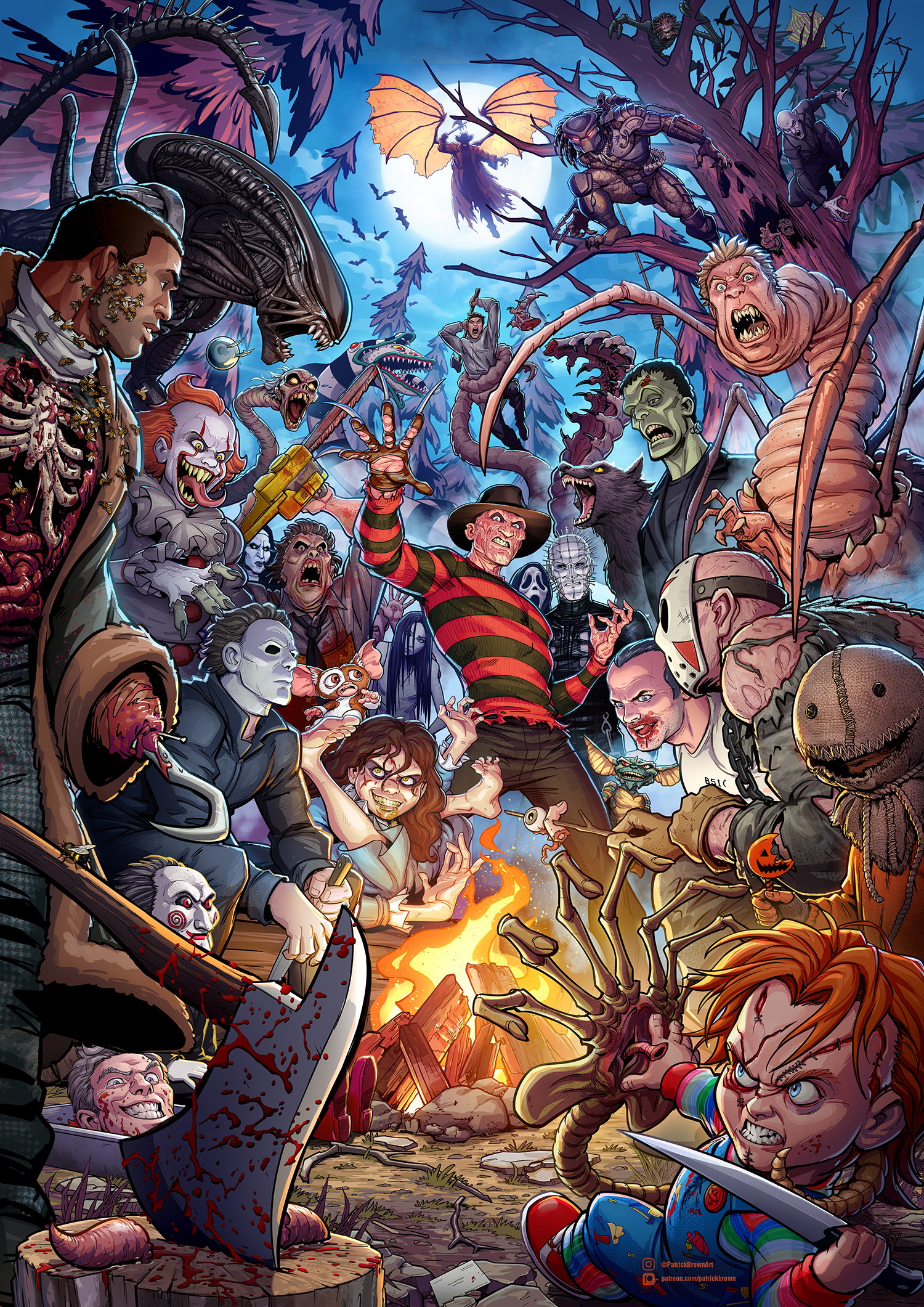 Qual é o melhor personagem dos filmes de terror?