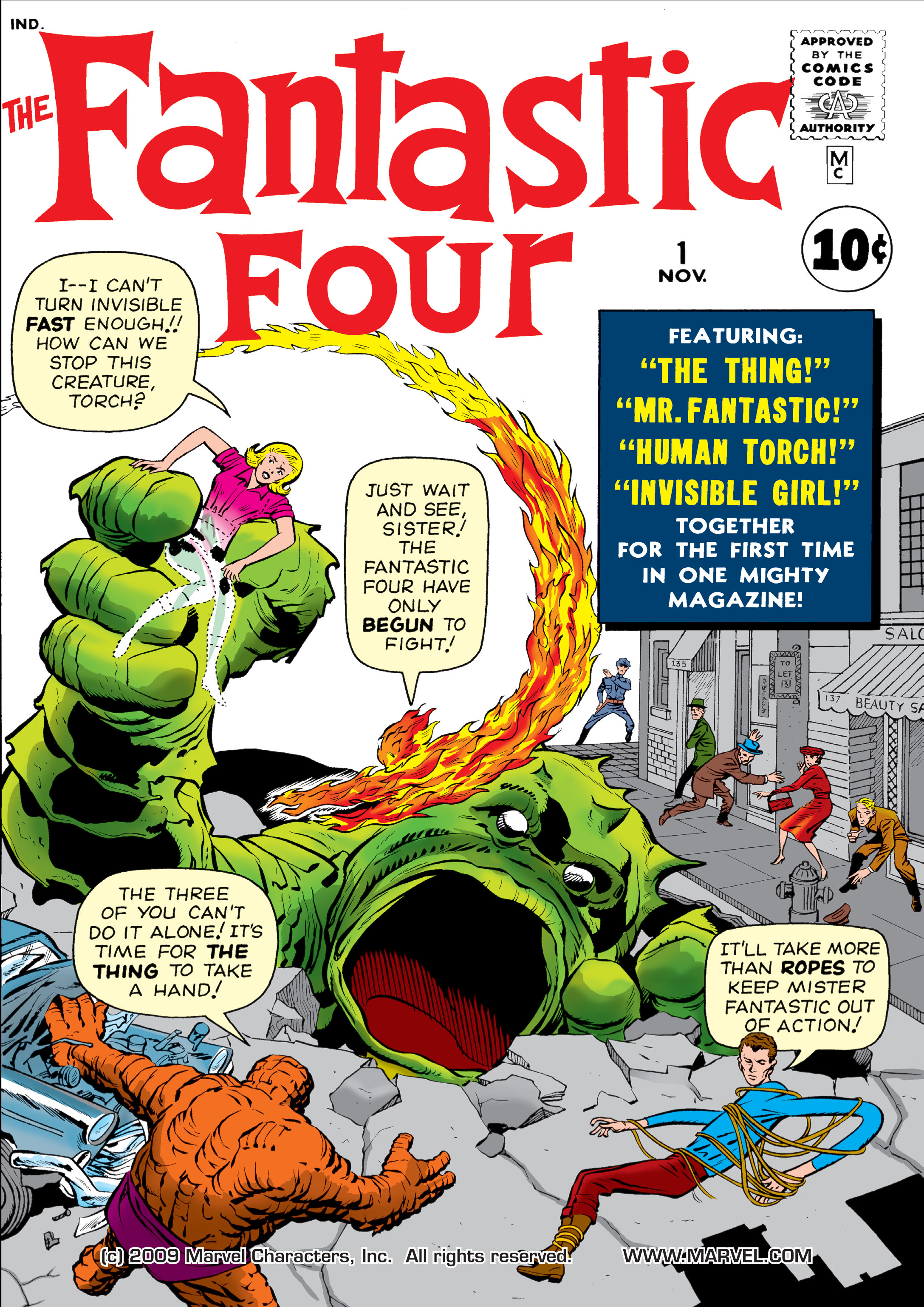 Fantastic four comic cover