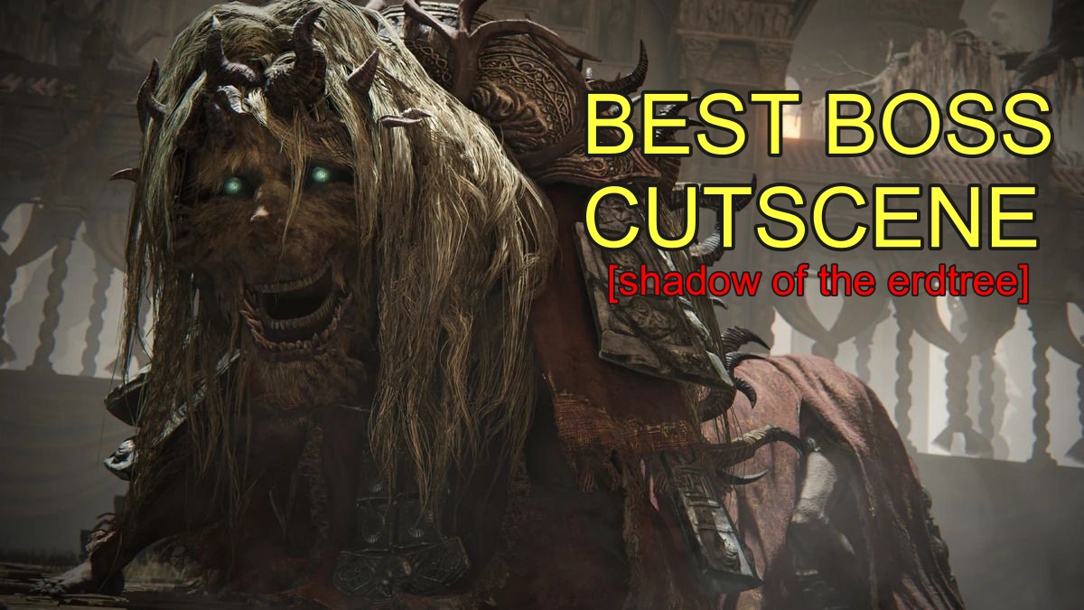 Best SoulsBorne Boss Cutscenes [ELDEN RING DLC]