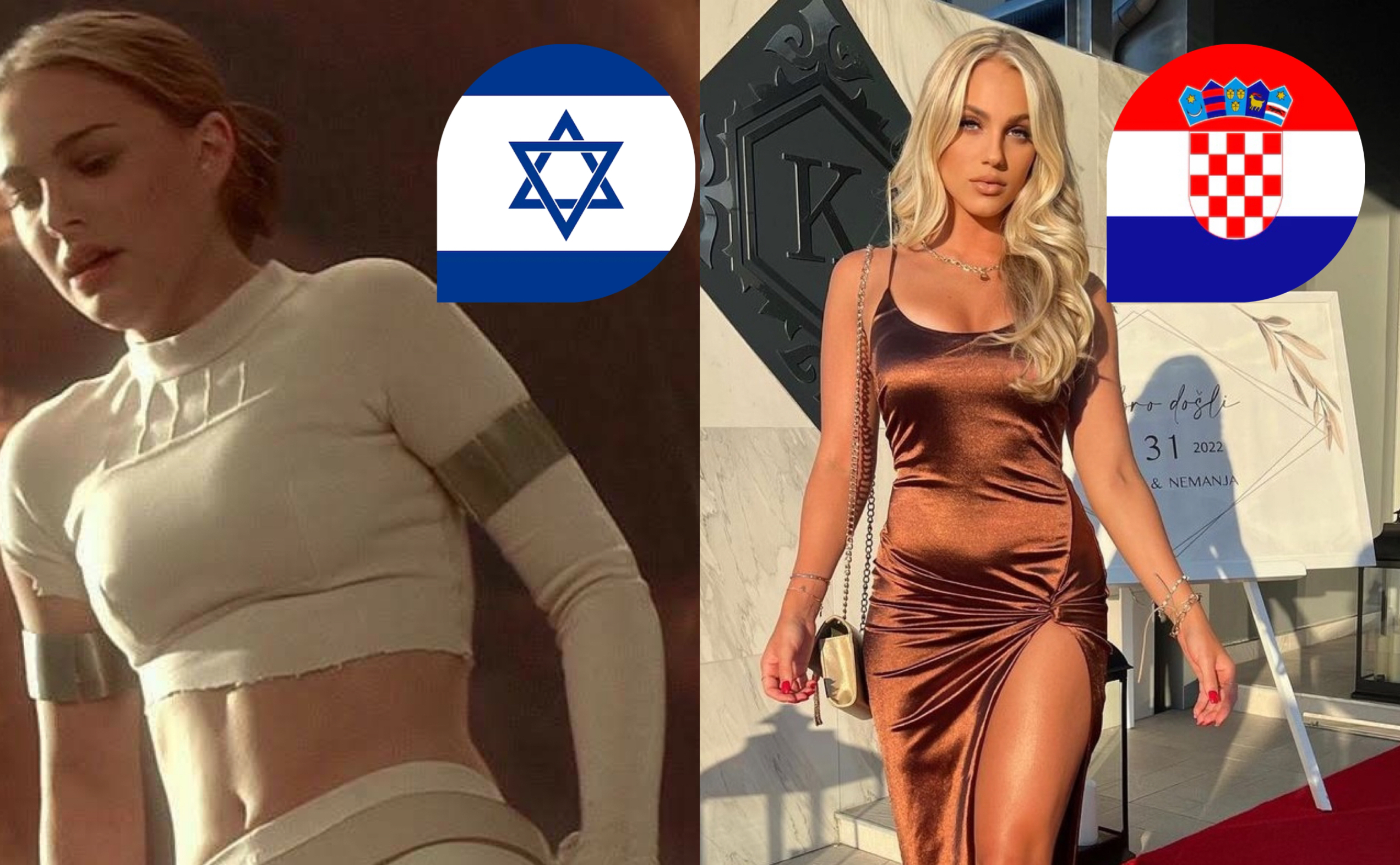 WC Hottest Woman: 🇮🇱 - 🇭🇷 (Groupe B)