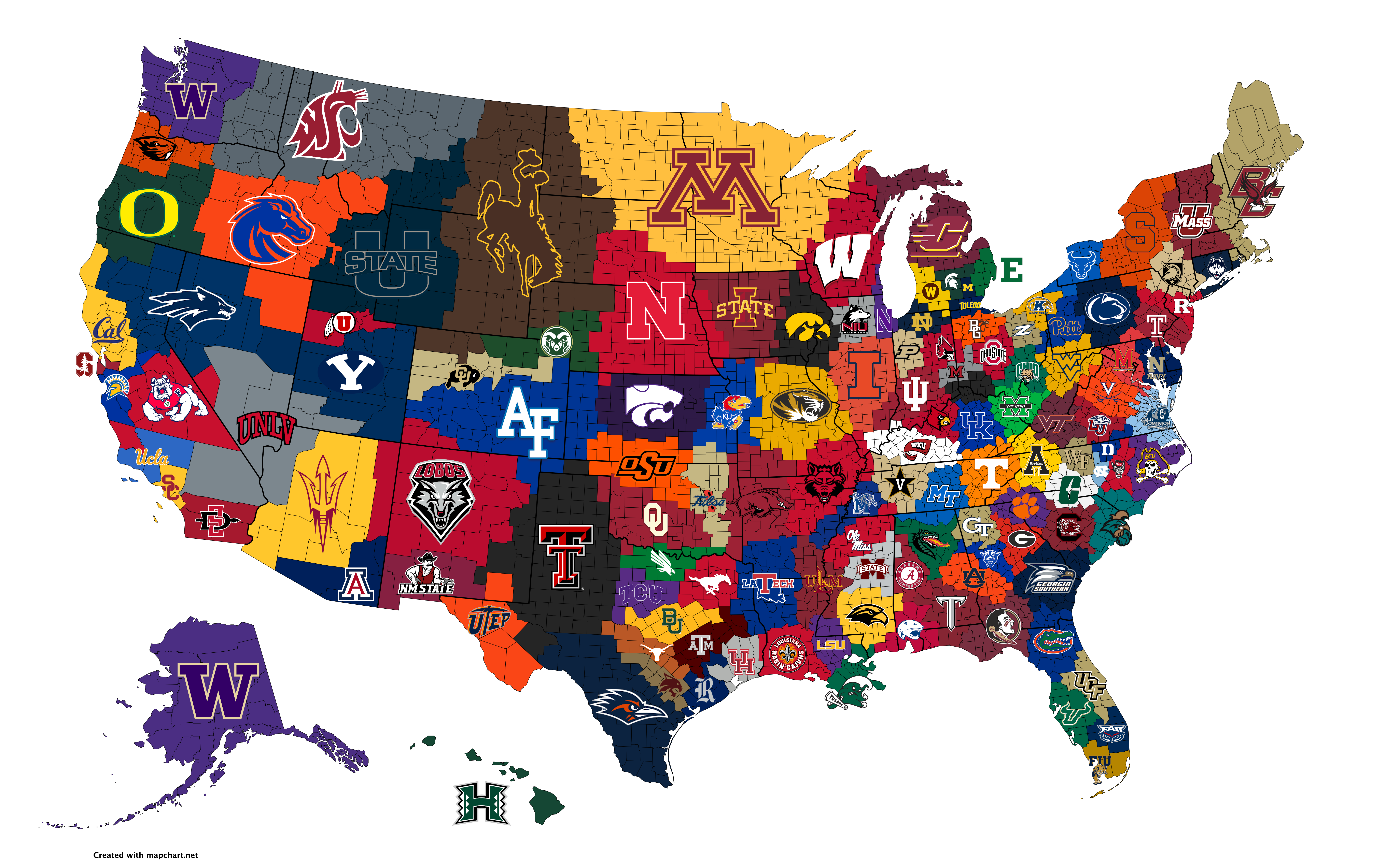 College Football Teams