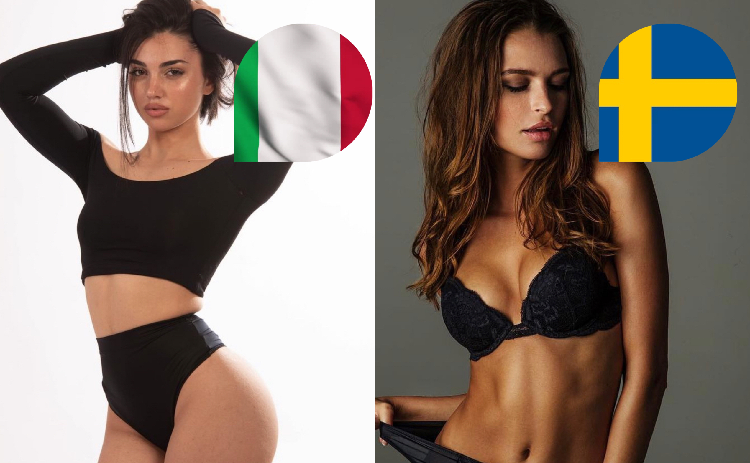 WC Hottest Woman: š®š¹ - šøšŖ (Round of 16 )