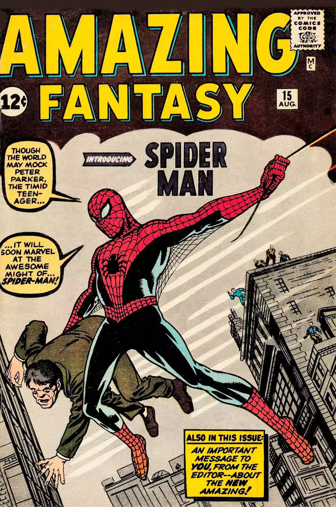 Spiderman comic covers