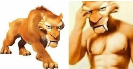 el rei leon rawr