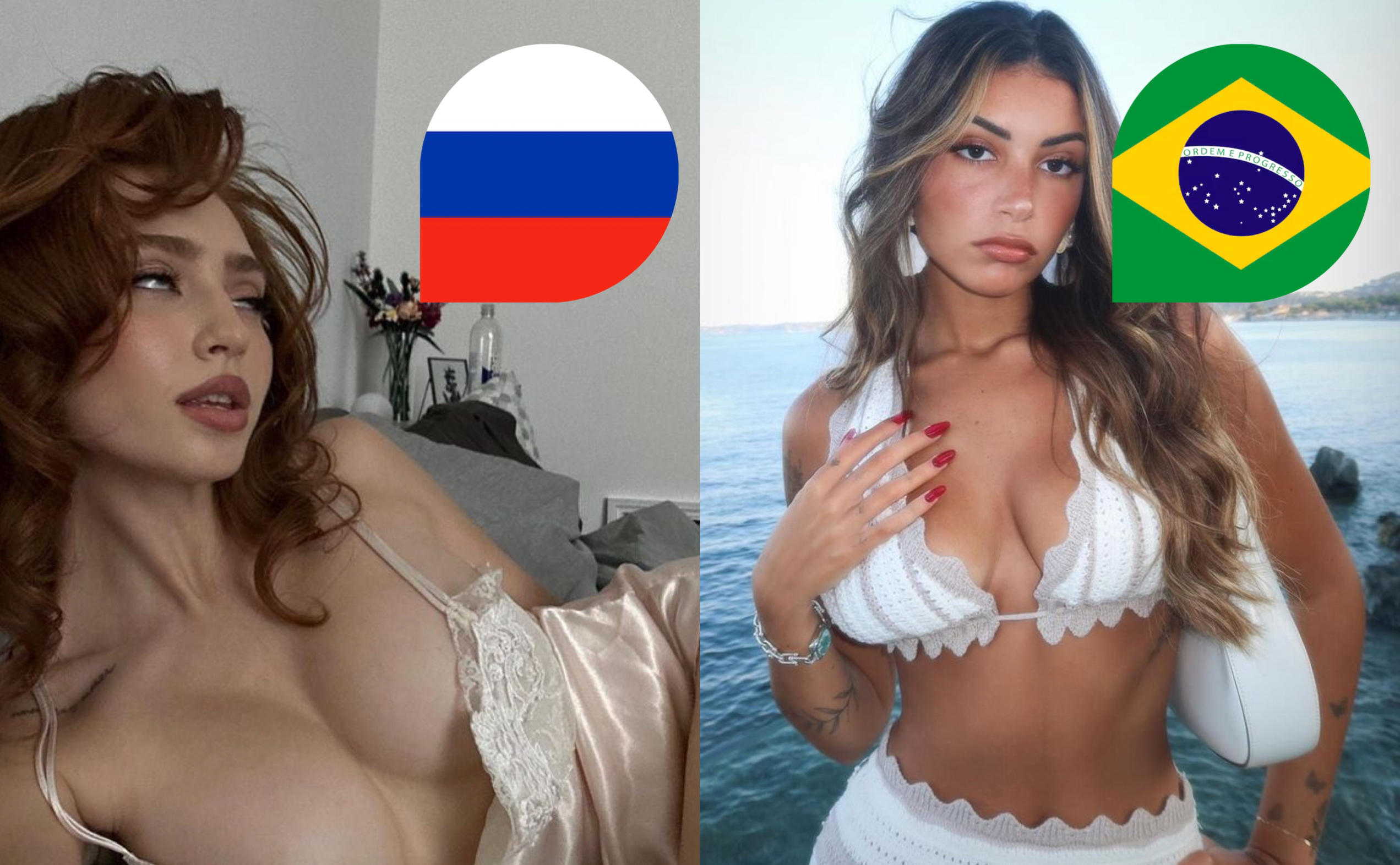 WC Hottest Woman: 🇷🇺 - 🇧🇷 (Groupe D)