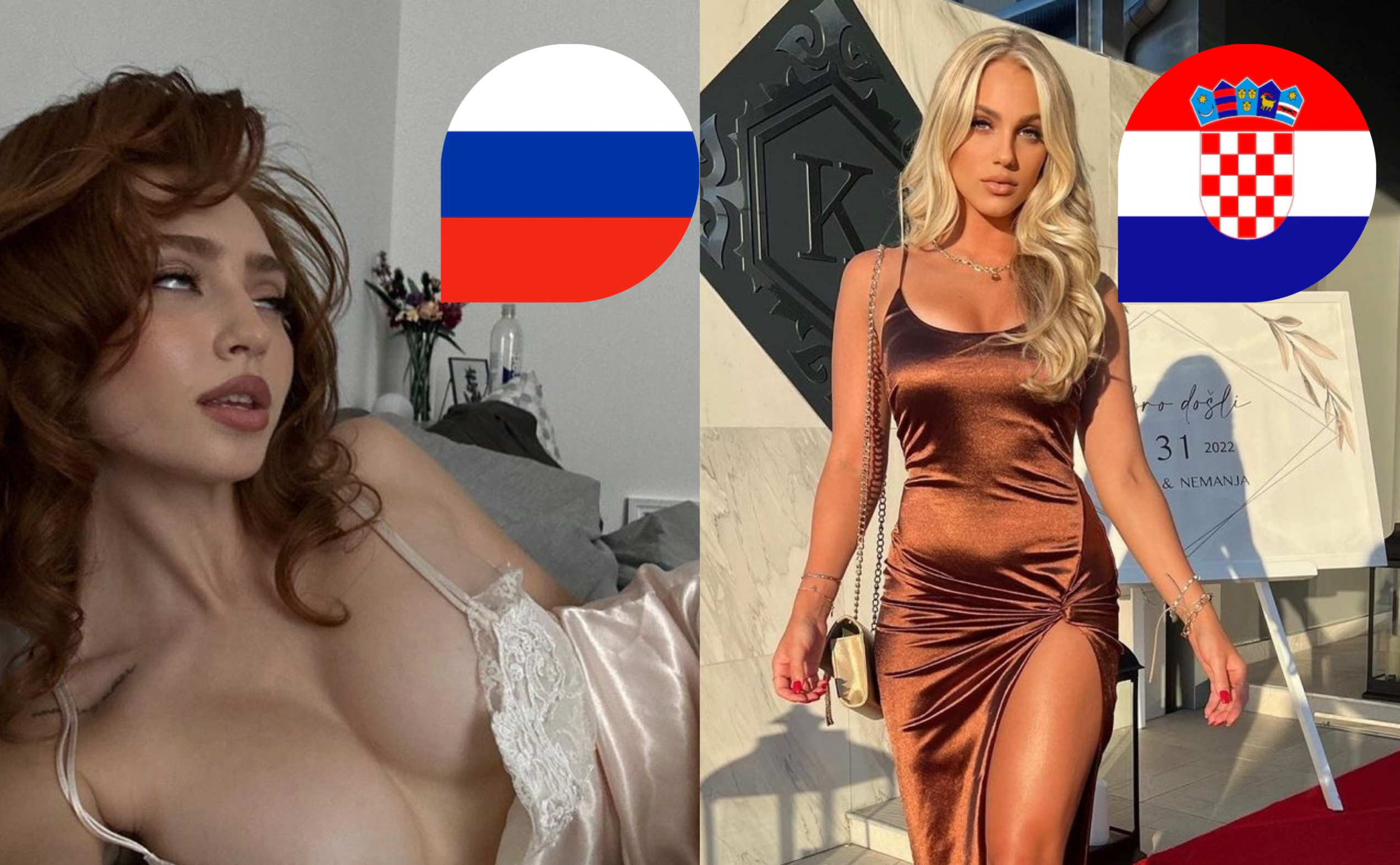 WC Hottest Woman: 🇷🇺 - 🇭🇷 (Round of 16)