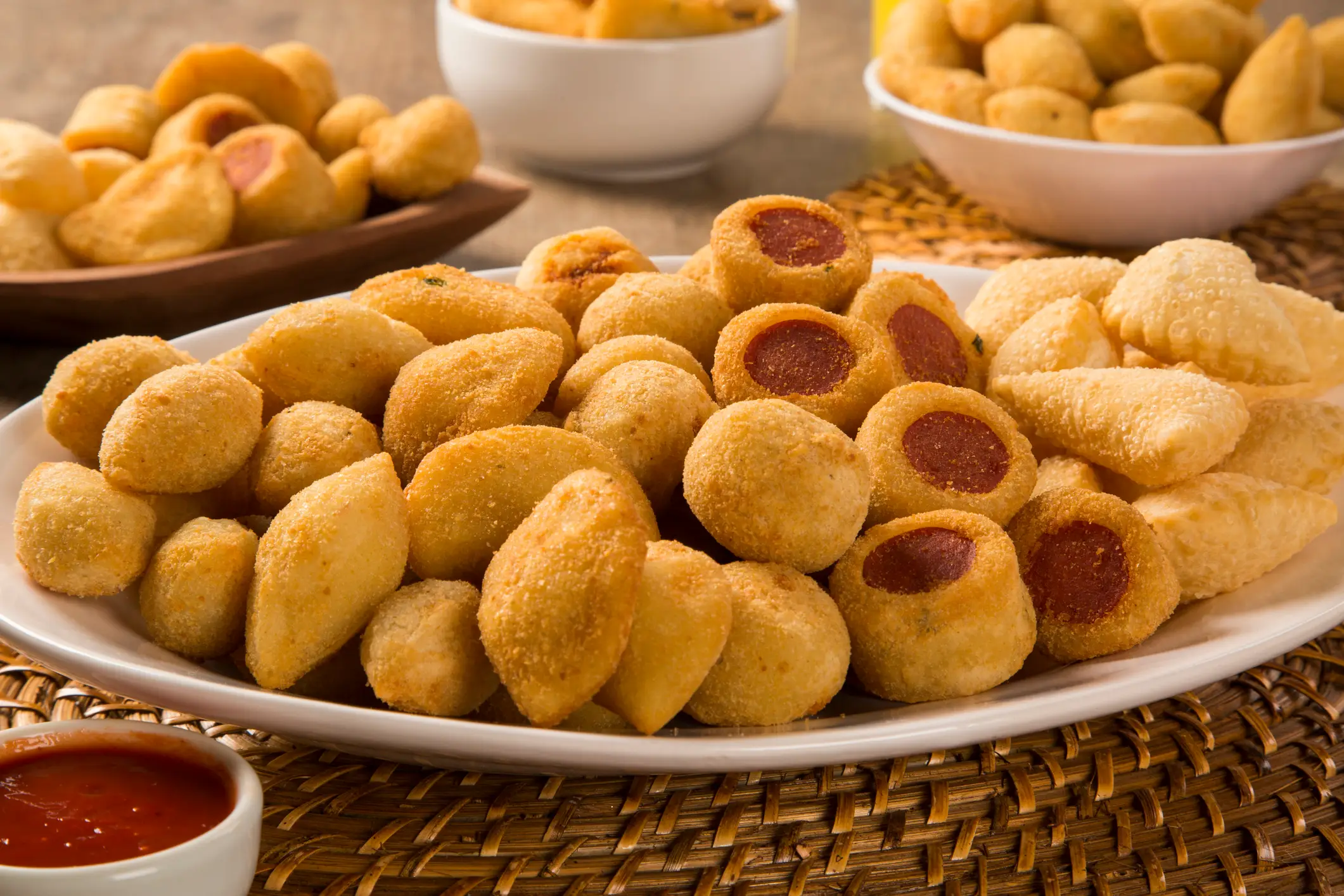 MELHORES SALGADINHOS DE ANIVERSÁRIO