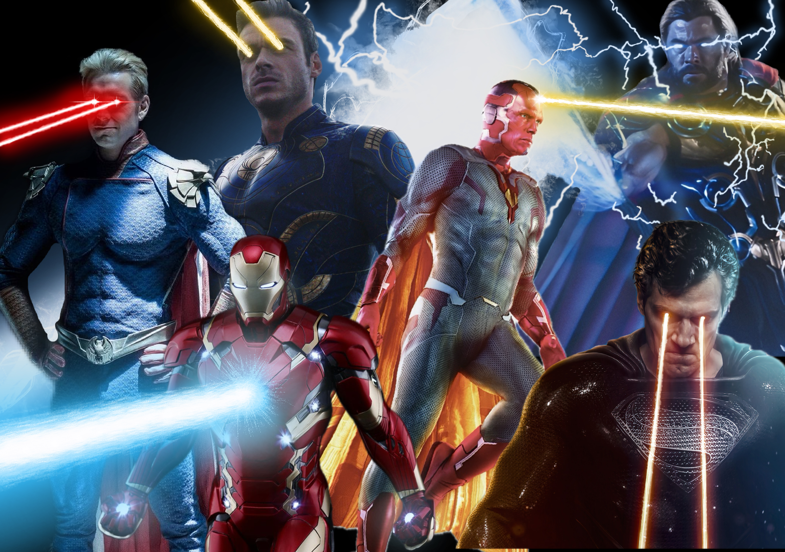 Superpower battle