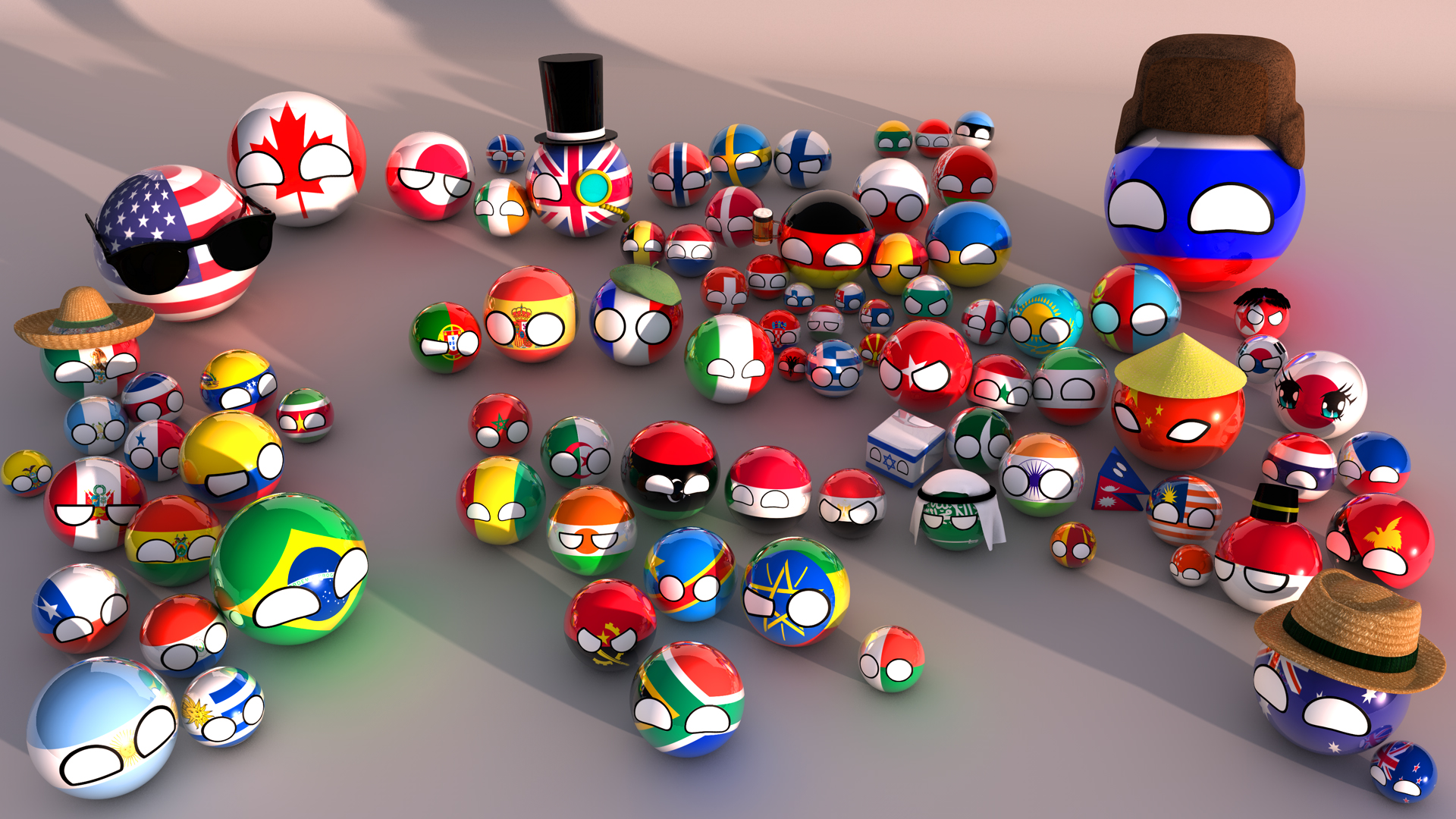 Countryballs (World cup)