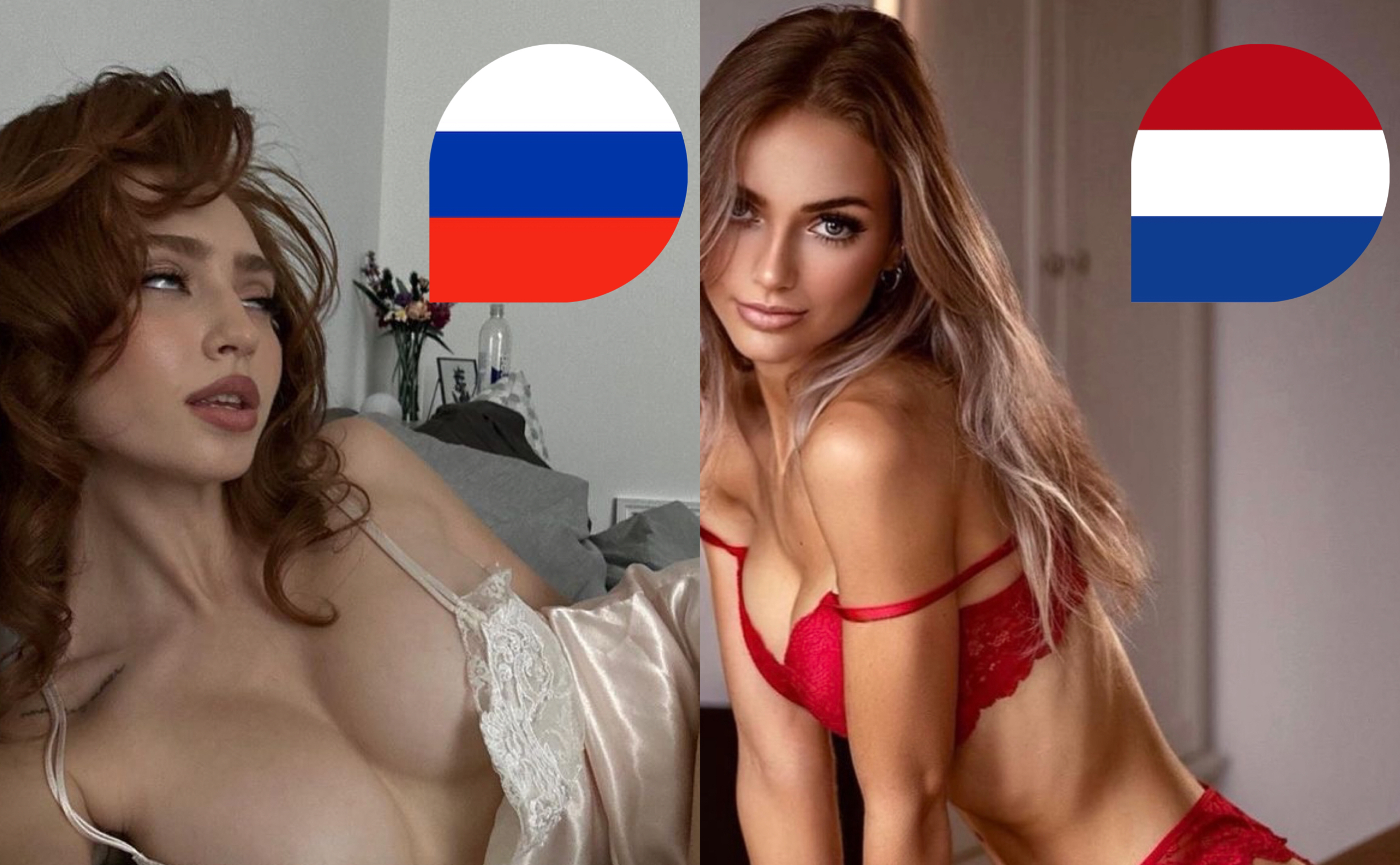 WC Hottest Woman: 🇷🇺 - 🇳🇱 (Groupe D)