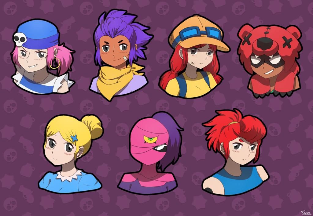 Brawl Stars Girls