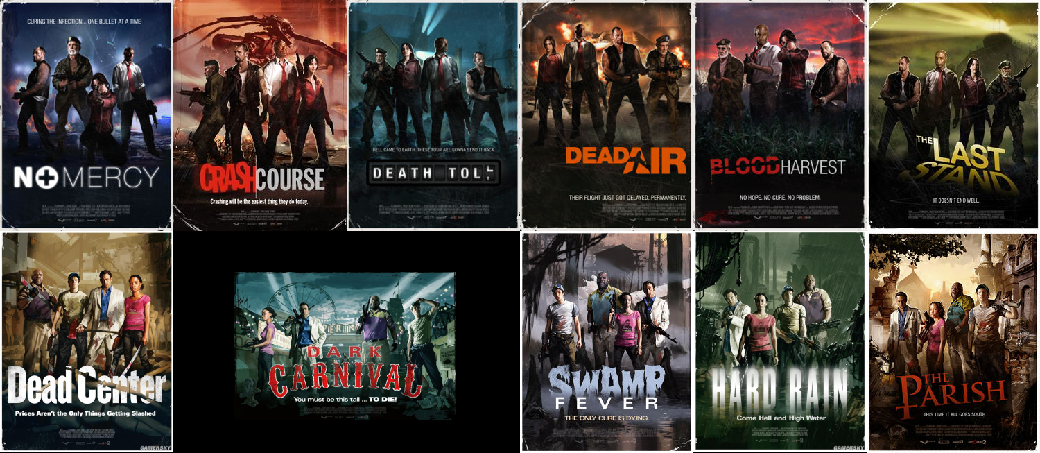 Left 4 Dead 2 Campaigns