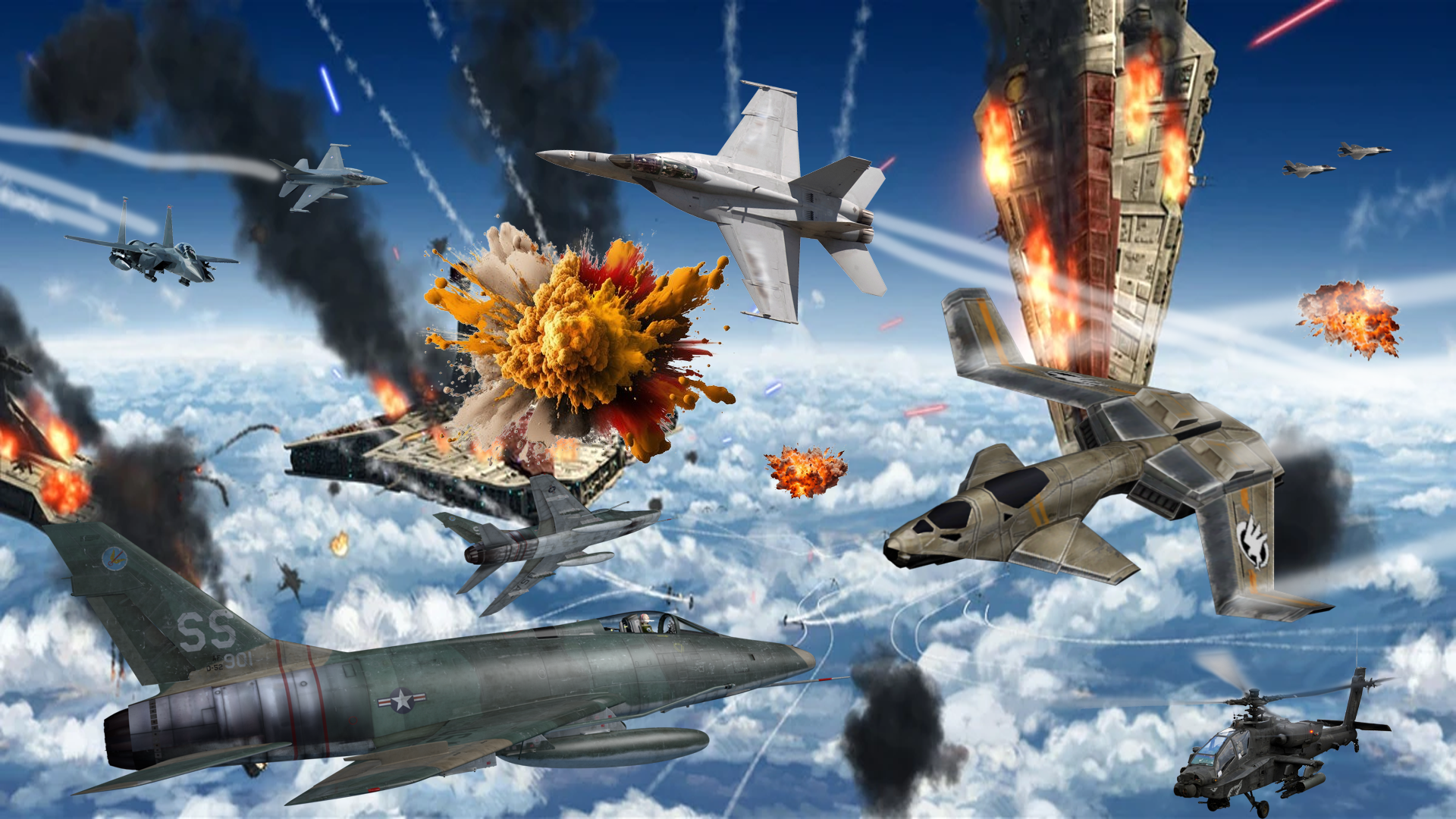 Conqueror Fighter Sky-เครื่องบินรบอหังการ์